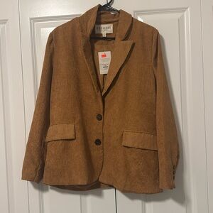 Brand new work top size small but oversized